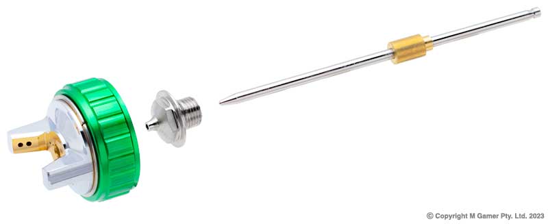 1.8 mm Economical Spray Gun Nozzle, Needle & Cap Set